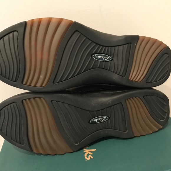 Clarks Mens Lithium Leather Shoes, Sz 13, Brown, New - Picture 5 of 5